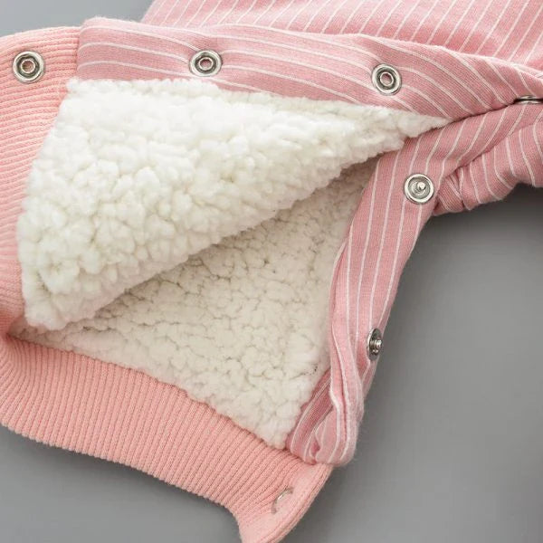 Cozy Baby Rabbit Jumpsuits in soft, premium cotton with a hooded design and range of colors