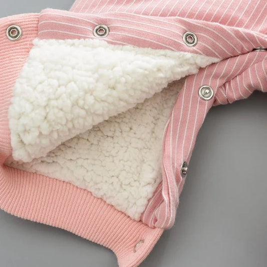 Cozy Baby Rabbit Jumpsuits in soft, premium cotton with a hooded design and range of colors