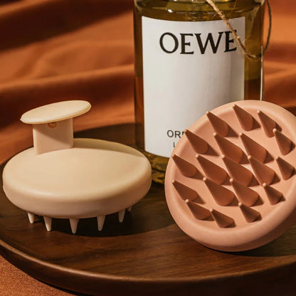Full Silicone Shampoo Brush with Soft Bristles for Gentle Scalp Massage and Effective Hair Cleaning