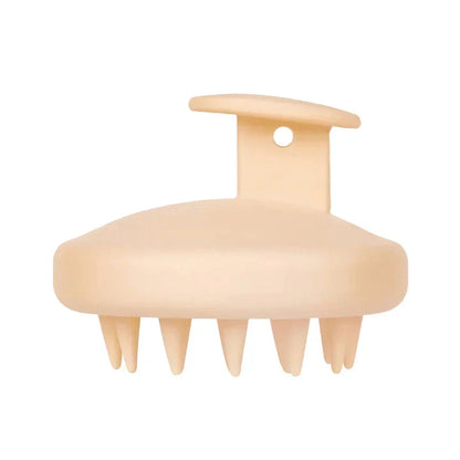 Full Silicone Shampoo Brush with Soft Bristles for Gentle Scalp Massage and Effective Hair Cleaning
