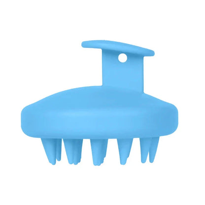 Full Silicone Shampoo Brush with Soft Bristles for Gentle Scalp Massage and Effective Hair Cleaning