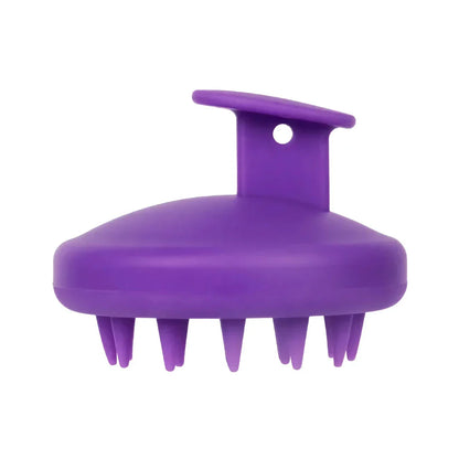 Full Silicone Shampoo Brush with Soft Bristles for Gentle Scalp Massage and Effective Hair Cleaning