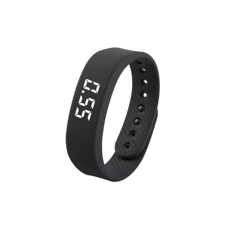 Ultra-Slim LED Digital Fitness Tracker - Waterproof Sports Smartband with 3D Pedometer, Sleep Monitor & Built-in USB Charge