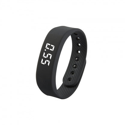 Ultra-Slim LED Digital Fitness Tracker - Waterproof Sports Smartband with 3D Pedometer, Sleep Monitor & Built-in USB Charge