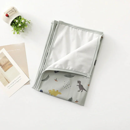 Baby Fashion waterproof washable diaper pad with animal print design in multiple size options