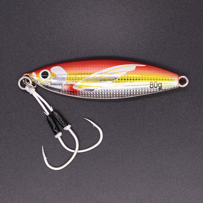 Luminous Belly Wings Bait in various colors for sea and boat fishing