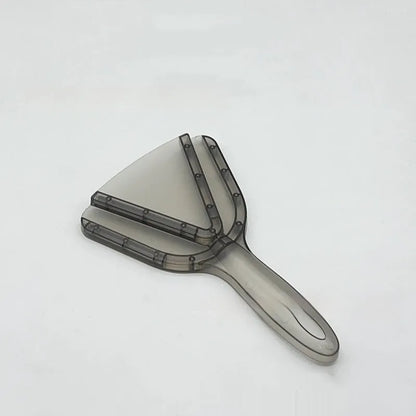 Adjustable telescopic bottle opener with non-slip red ABS handle showing extended and collapsed positions