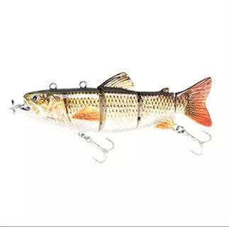 Electric Fishing Lure Bait Wobblers in various colors for effective fishing