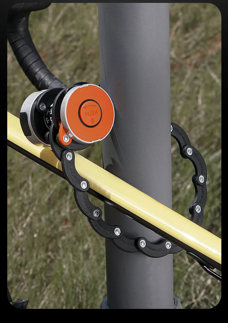 Bicycle water bottle cage anti-theft password fliplock in black colour with zinc alloy and steel construction