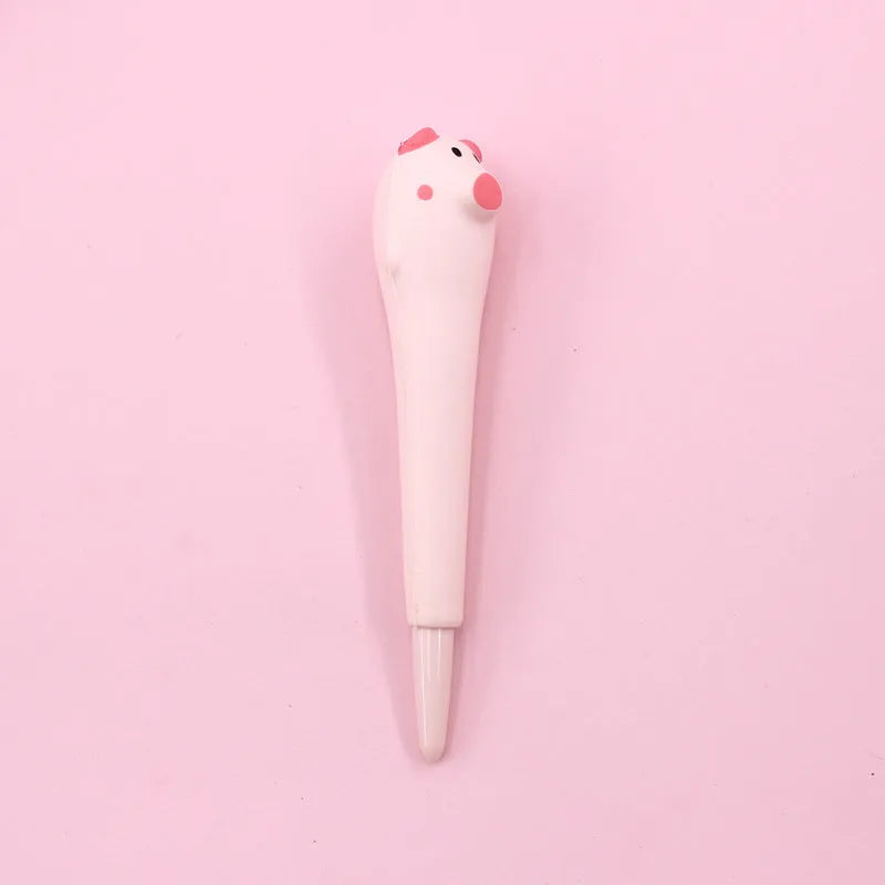 16.5cm cartoon vent pen with 0.5mm tip, 20g, compatible with Apple iPhone models, for office and student use.