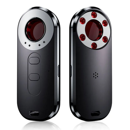 AK400 portable infrared detector for anti-monitoring with compact rectangular design and USB connection