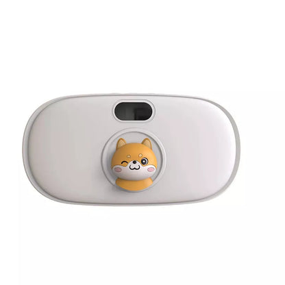 Adjustable stomach heating pad for menstrual pain relief in cute animal designs