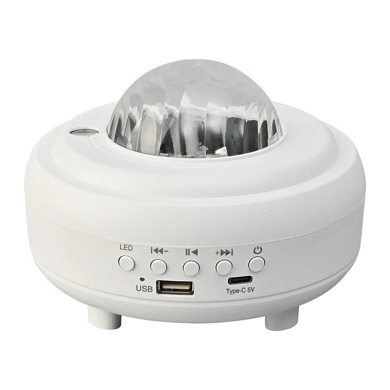 Galaxy Star Projector with 7 mesmerizing light effects, creating a magical atmosphere in any room