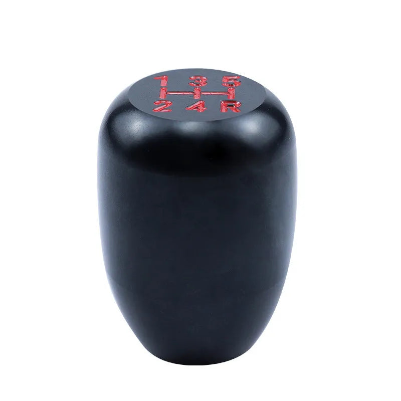 Universal car gear shift knob replacement kit with three rubber sleeves and aluminium collar