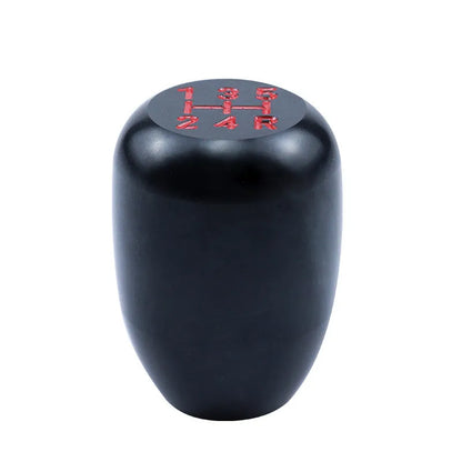 Universal car gear shift knob replacement kit with three rubber sleeves and aluminium collar