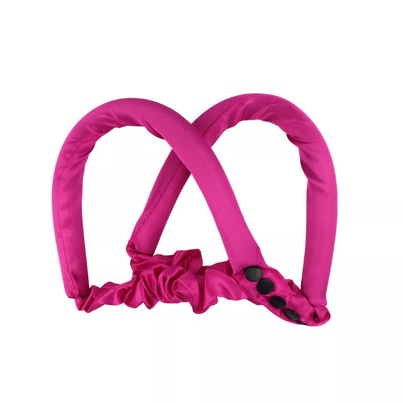 Lazy Sleep Hair Curler Big Wave Heat-free Rubber Curler in various colors