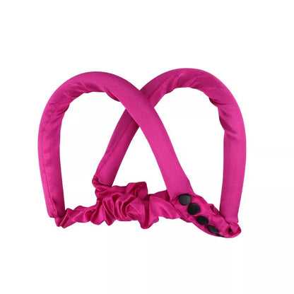 Lazy Sleep Hair Curler Big Wave Heat-free Rubber Curler in various colors