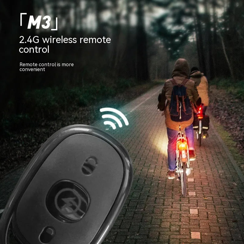 5W remote control strobe light set with four flashing lamps, ABS housing, and charging cable for vehicle modification.