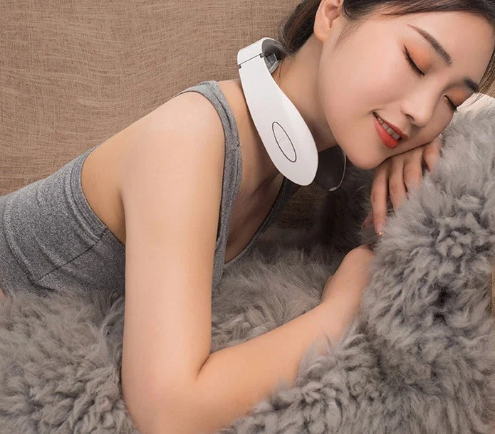 USB Charging Neck Massager with adjustable settings for personalized pain relief