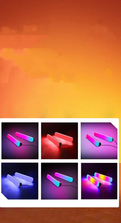 Surface Ambient Light RGB desktop light with music synchronisation and 56 LED beads measuring 301.5mm