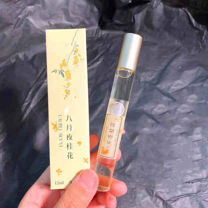 Jean Miss 12ml essential oil perfume ball in pure gardenia variant with rollerball applicator and citrus-floral notes