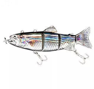 Electric Fishing Lure Bait Wobblers in various colors for effective fishing