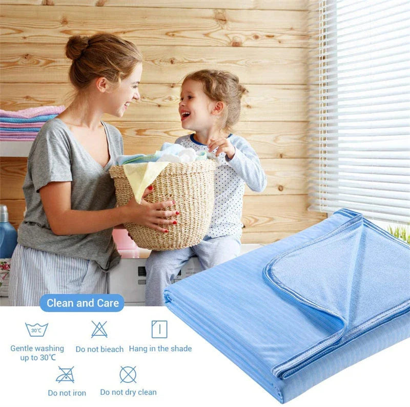 Cooling Comfort Blanket with Japanese Q-Max 0.4 cooling fibers for a refreshing sleep