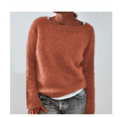 Cozy and stylish knit sweater in a variety of colors and sizes for casual wear