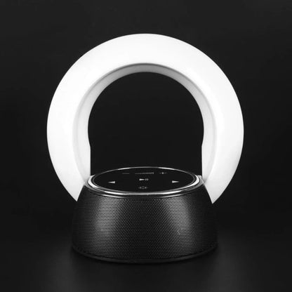 Multifunctional Bluetooth Subwoofer Speaker Desk Lamp with Adjustable Lighting and Touch Controls