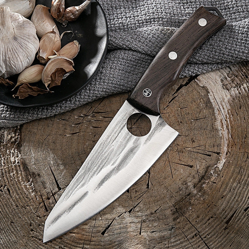 Premium deboning knife set with stainless steel blades and ergonomic handles for precise meat cutting and deboning