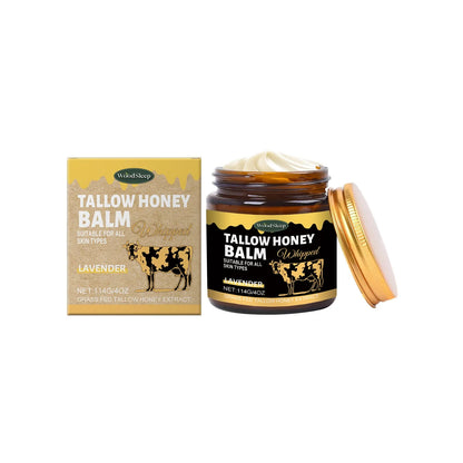 114g jar of butter skin cream with honey and lavender formulation for dry sensitive skin