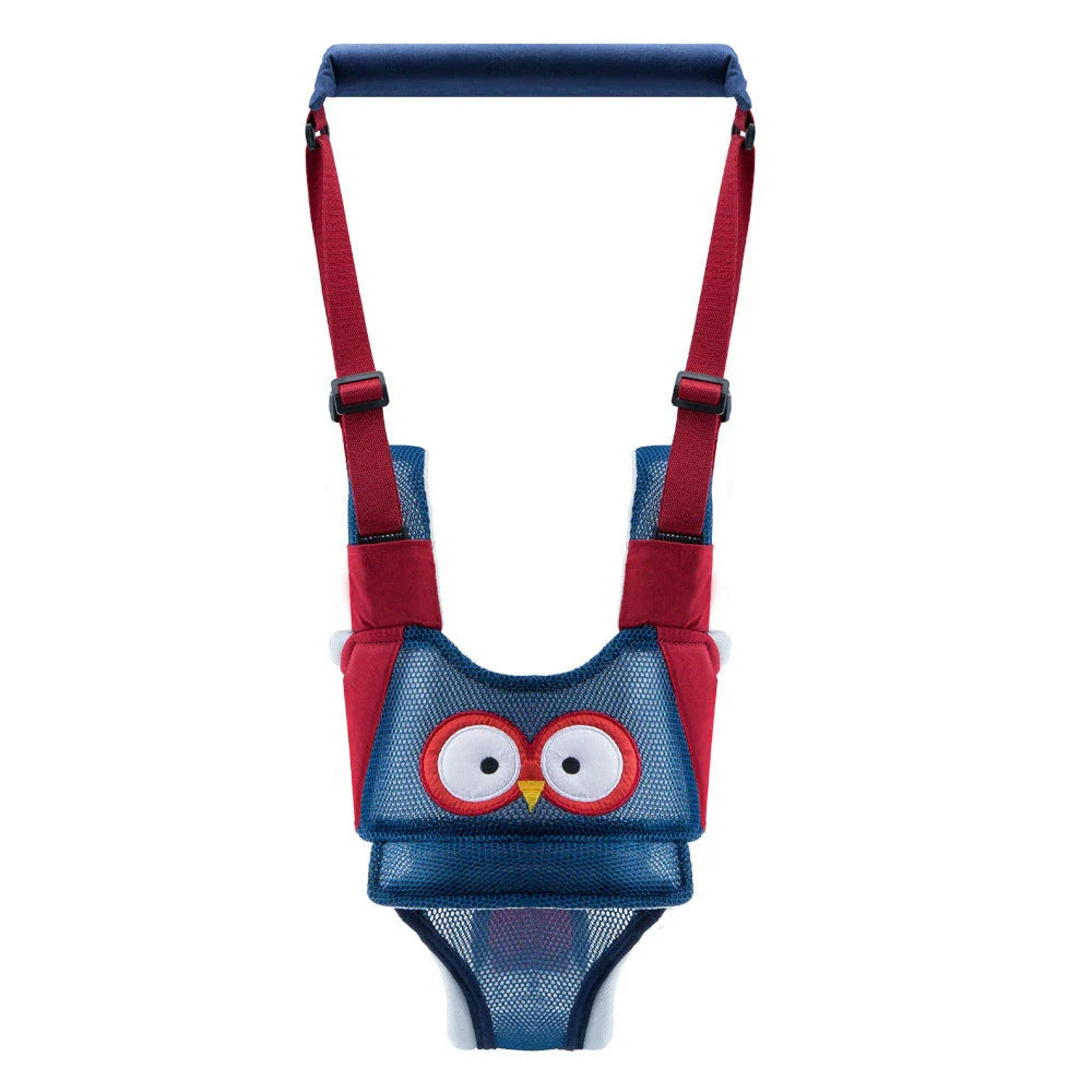 Hands-free baby walking assistant with multiple color options, featuring a comfortable and adjustable design to support your child's first steps.