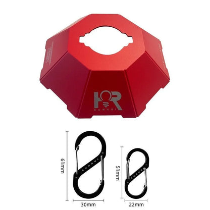 RHX tactical camping lantern ambience light in black, red, khaki, or white with three-piece set options