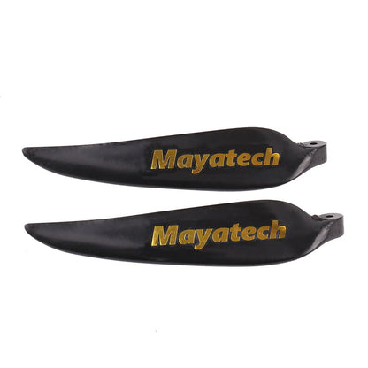 Black nylon folding paddle fittings measuring 12x6.5cm with quick disassembly mechanism