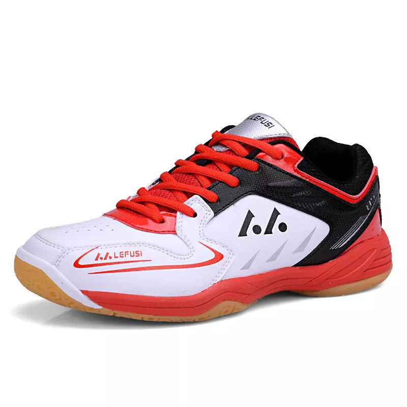 Casual Multicolor Sports Badminton Shoes with breathable mesh lining and low heel