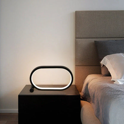 Modern USB lamp with adjustable brightness and touch control for bedside, desk, or mood lighting