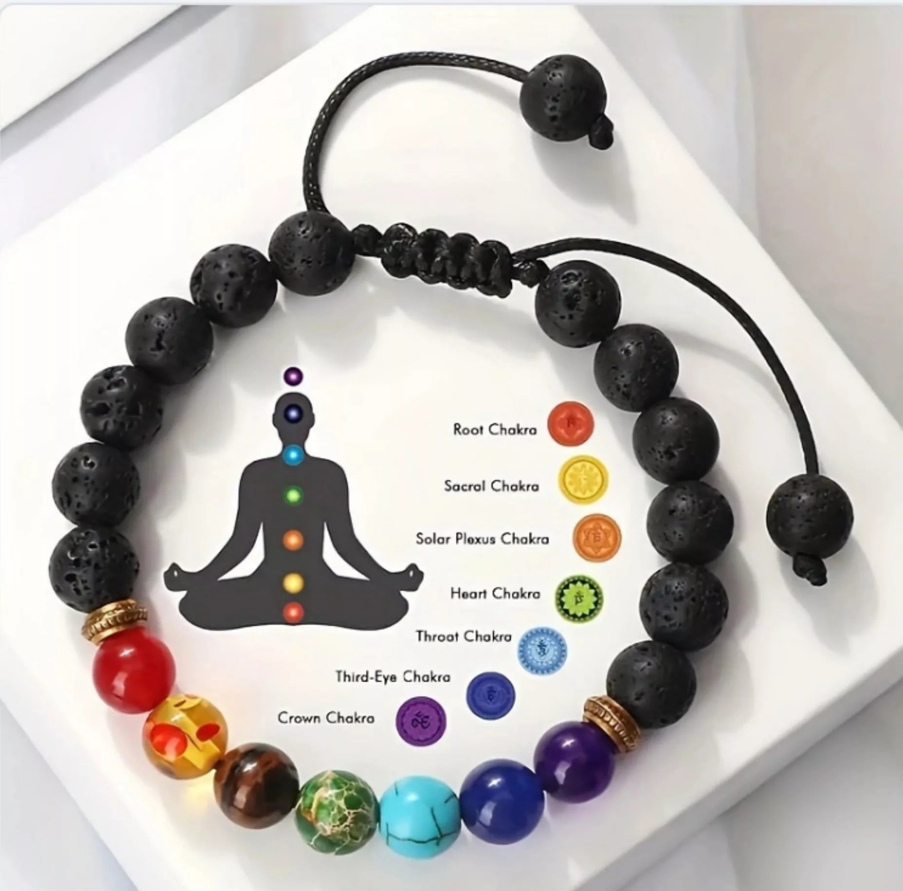 Handcrafted natural stone Tree of Life bracelet with pink zebra design