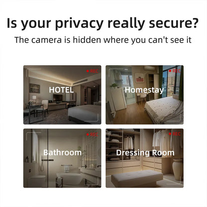 Compact infrared camera detector with 5-metre range for hidden camera detection in low-light conditions