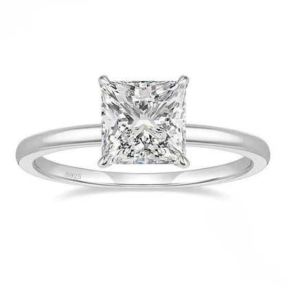 925 silver geometric ring with round elements on finger, available in silver gold rose gold colours