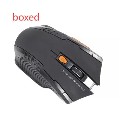 2.4G Wireless Optical Gaming Mouse with adjustable DPI settings in multiple colors