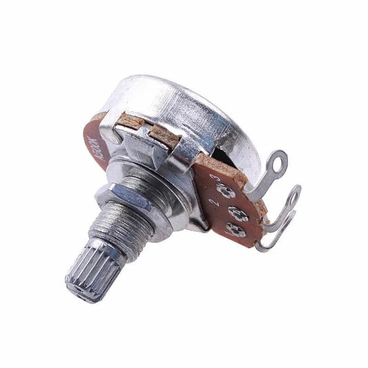 Metal electric guitar potentiometer knob with resistance options A250K A500K B250K B500K