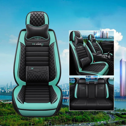 Five Four Seasons seat cushion with leather exterior and high elastic sponge filler, dimensions 65x55x25cm