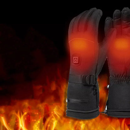 USB Electric Heating Gloves in solid color for men and women