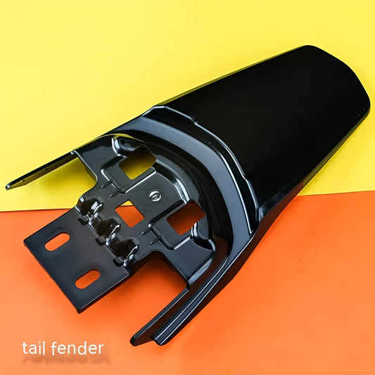 Carbon fibre rear mudguard and inner plate kit for Light Bee electric off-road bicycle