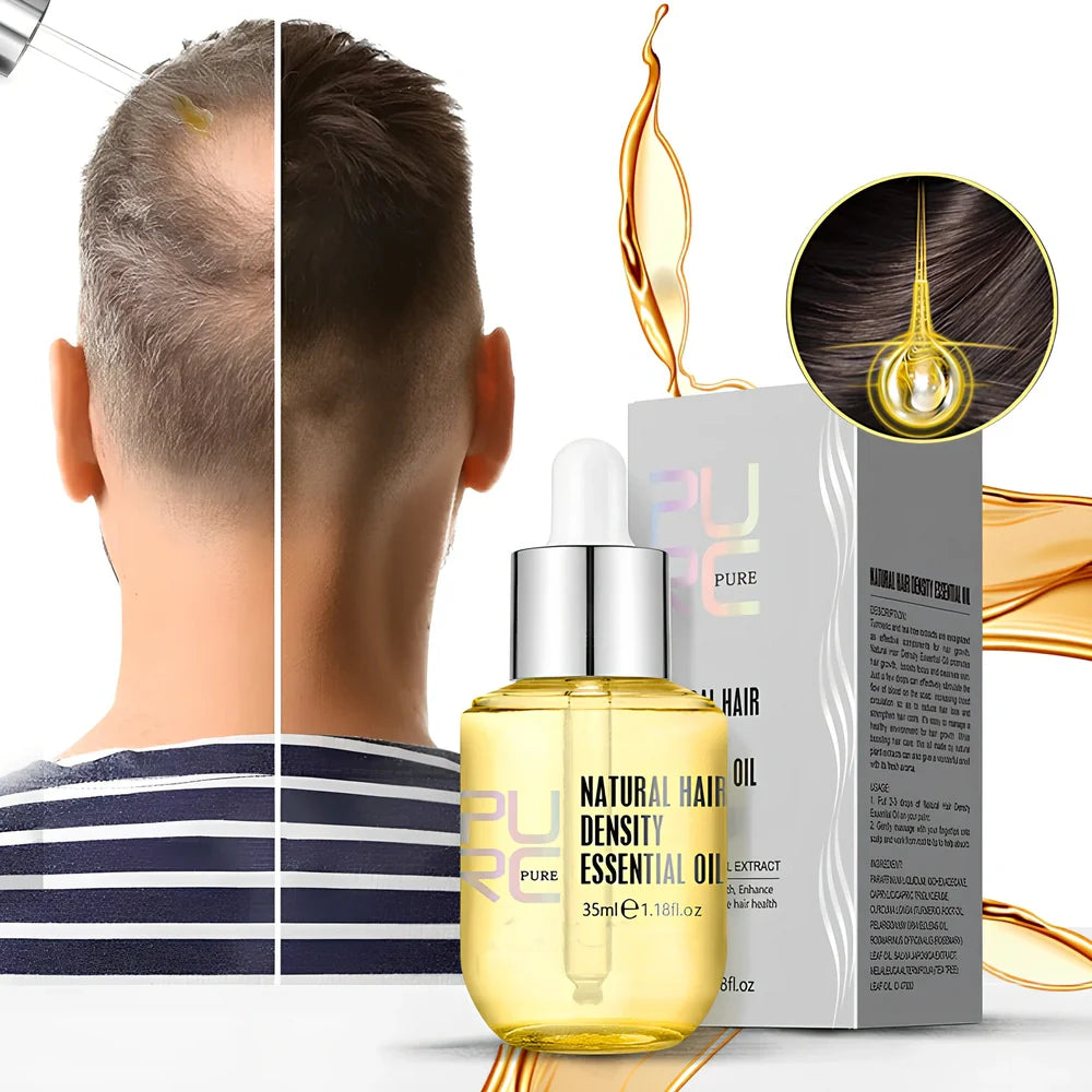 35ml anti-drop hair care oil bottle for strengthening and repairing damaged hair