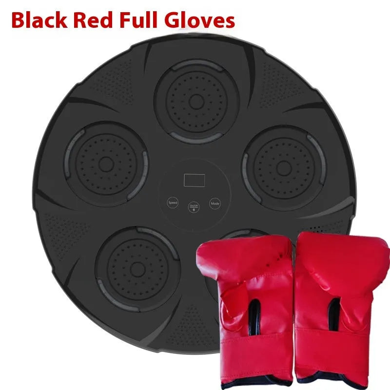 Wall-mounted smart boxing trainer with ABS construction and decompression fight sandbag design