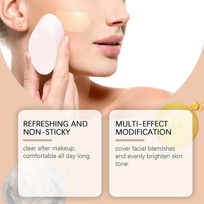 A 3.5ml bottle of medium skin liquid foundation with moisturising concealer properties.