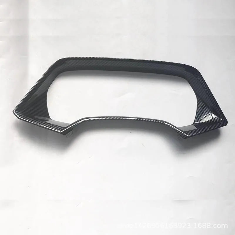 BMW X5 dashboard decorative frame in carbon fibre or peach wood finish for 2022 X5L model.