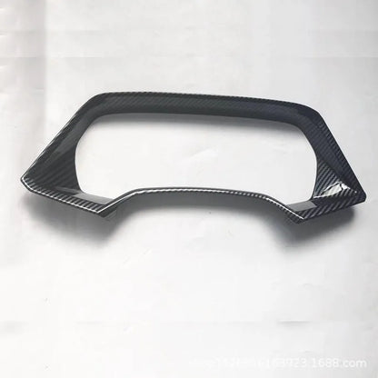 BMW X5 dashboard decorative frame in carbon fibre or peach wood finish for 2022 X5L model.