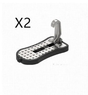 Adjustable pedal accessory made of aluminum alloy for automatic transmission vehicles, available in various colors like silver, black, red, and green